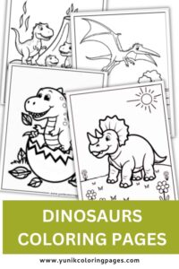 dinosaurs coloring pages