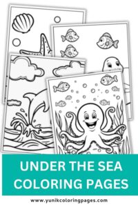 Under the Sea Coloring Pages (Free PDF printable sheets)