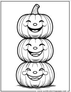 Stacked pumpkin