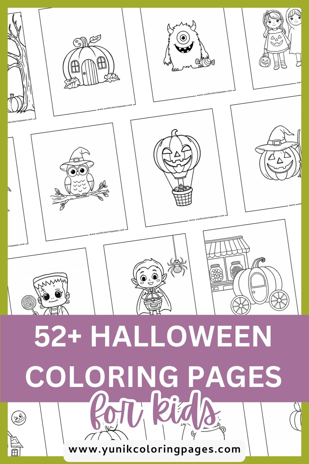 Halloween theme coloring pages 52 featured image