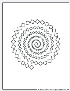 Square Spiral Flow