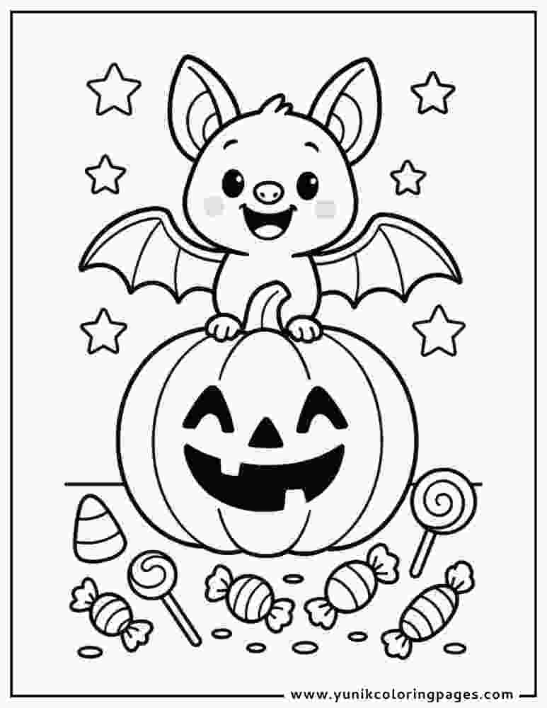 Bat for Coloring