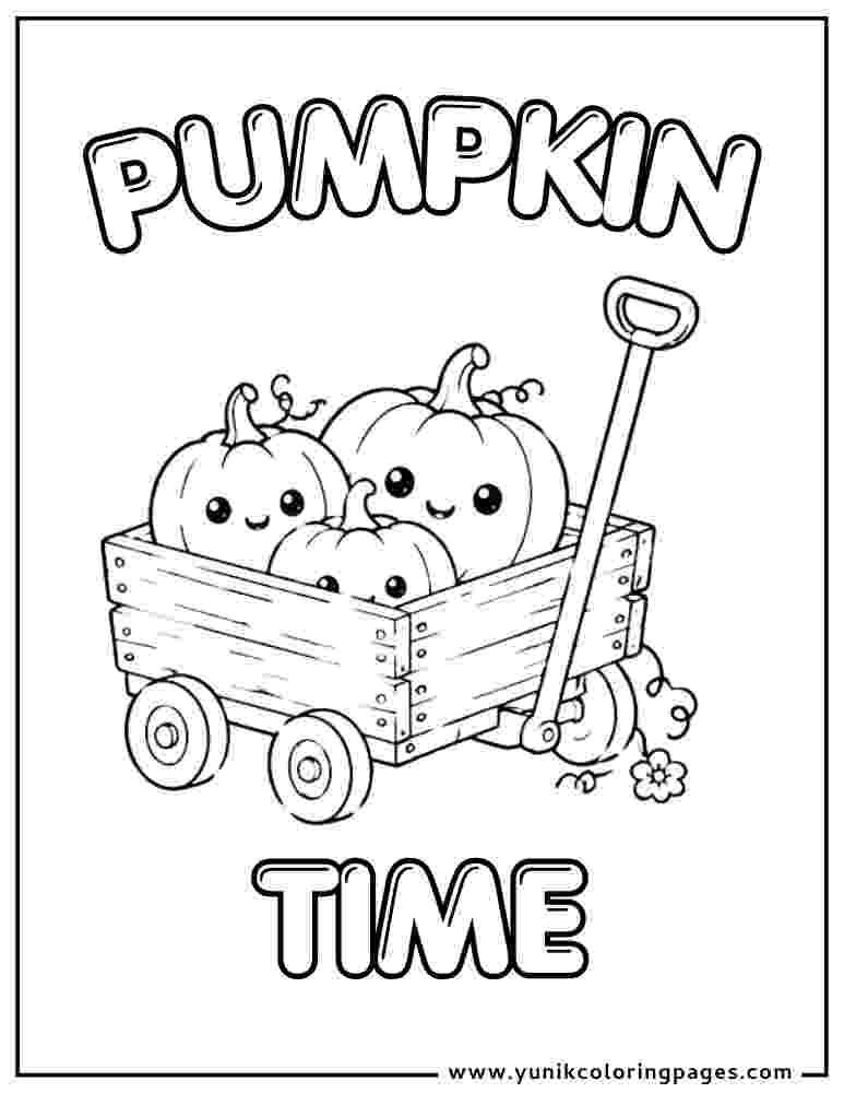Pumpkin time for kids