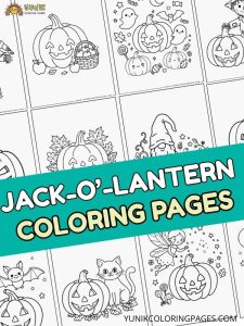 halloween jack o lantern coloring pages