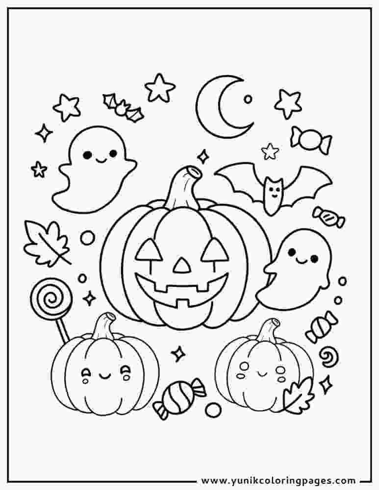 halloween jack o lantern coloring pages