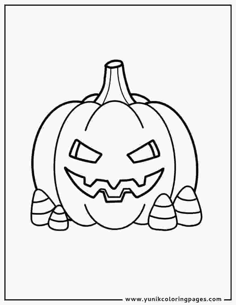 jack o lanterns coloring pages with candy corn