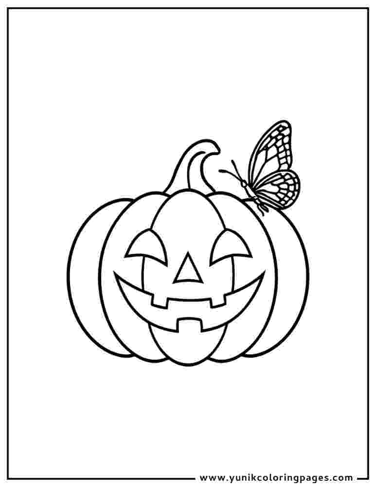 pumpkin with butterfly